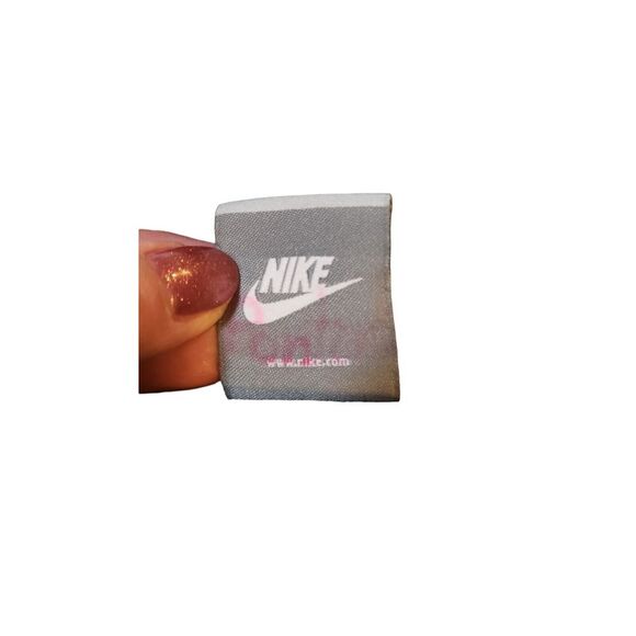 Vintage Nike Women's Black Windbreaker Running White Swoosh Full Zip Jacket Sz M - Picture 10 of 16